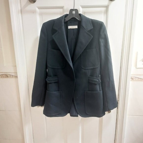 Prada Wool Dark Navy Fitted Blazer - Picture 5 of 9